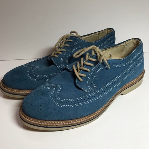 1901 Other - 1901 Nordstrom’s Blue Suede Shoes Size 8 1/2